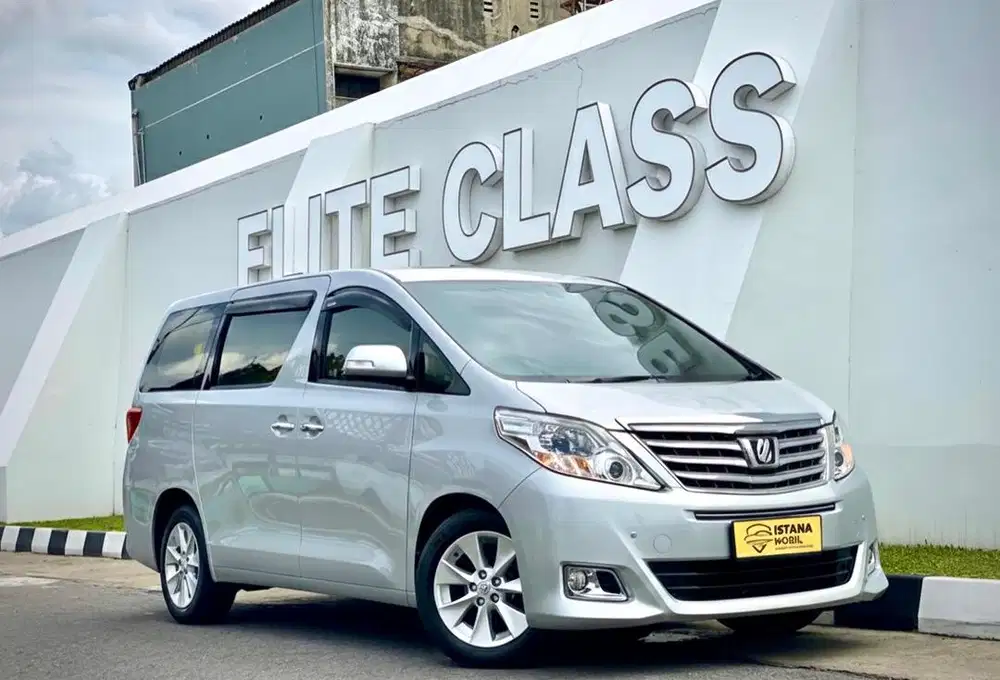 MURAH! TOYOTA ALPHARD G CBU 2.4 AUTOMATIC 2014 2013 ATPM no S VELLFIRE