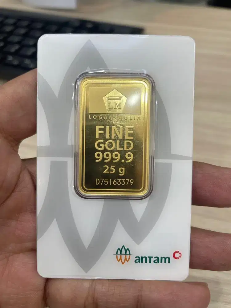 Antam RM 25 gram Tahun 2025 Stock Terakhir