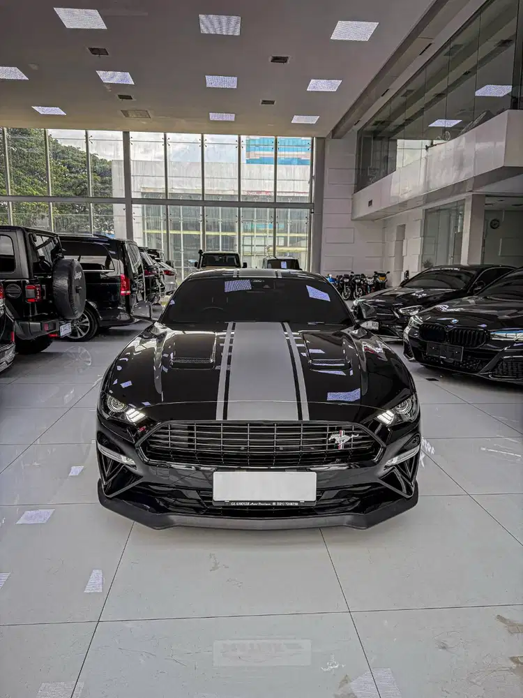 Ford Mustang 2.3 Performance 2022 NIK 2021 Facelift Black Hitam