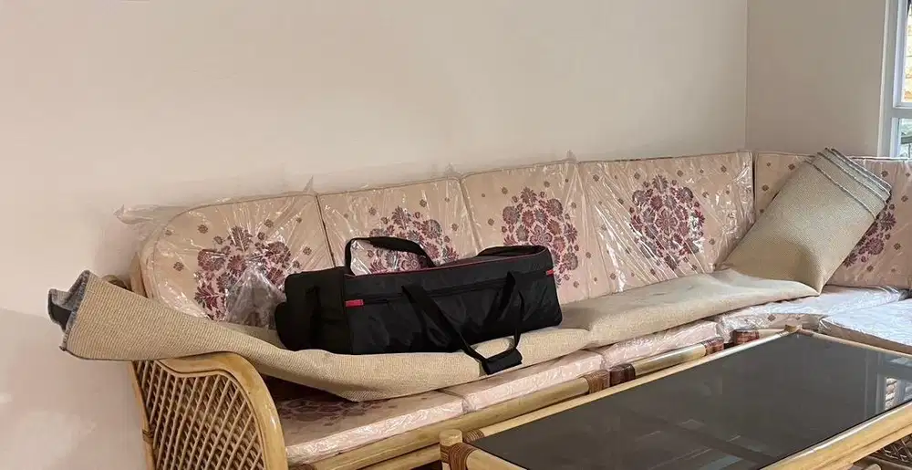 KARPET / PERMADANI ABU-ABU ukuran 3x4