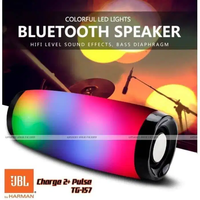 Speaker JBL Bluetooth Charge 2 Pulse TG-157 Light Wireless