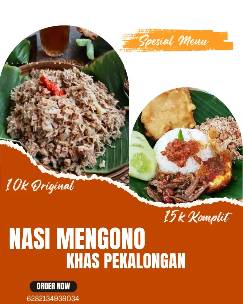 Terima Pesanan Nasi Mengono