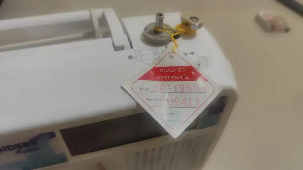 Mesin Bordir Komputer YIFEI YE-1950 - Like New Fullset