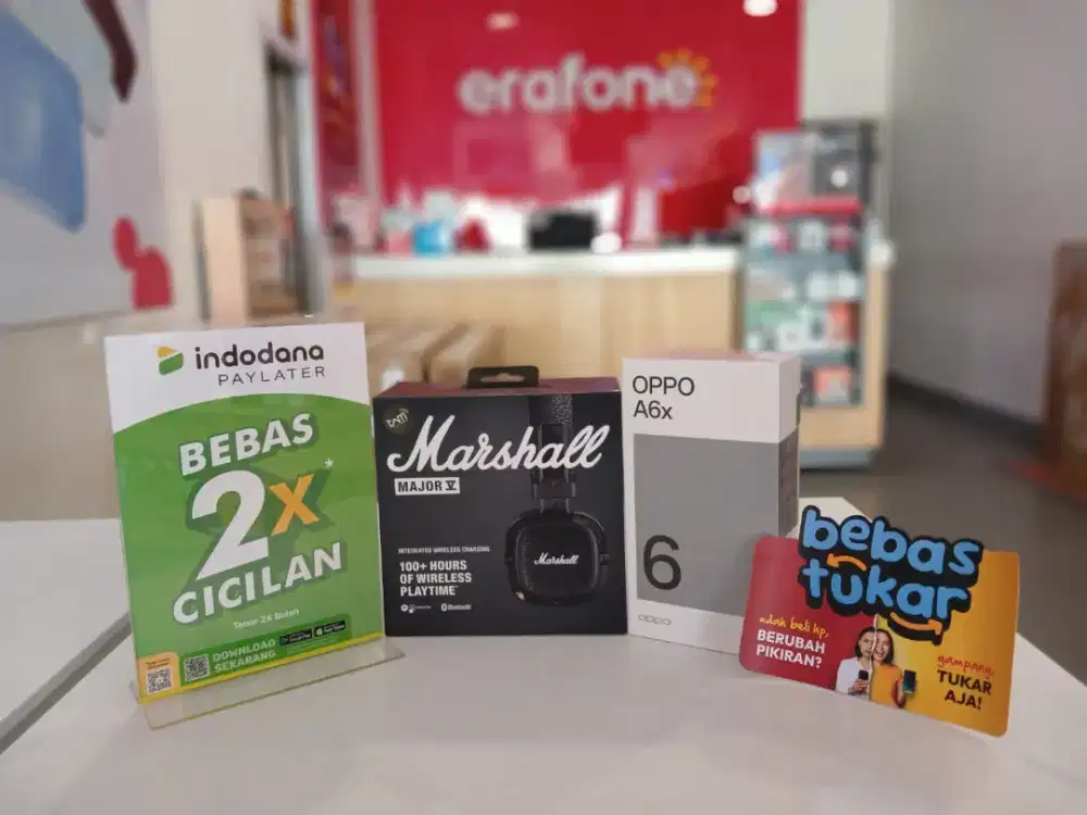 Oppo A6x 8/128GB Bundling Marshall Major V