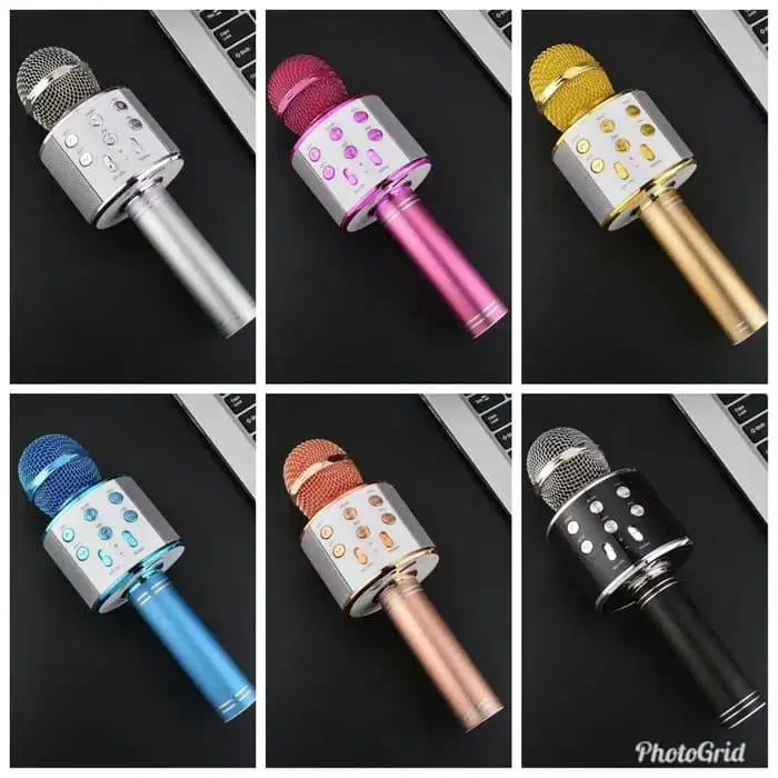 Speaker Plus Mic Wifi Bluetooth Karaoke Mic Smule Spiker Karaokean KTV
