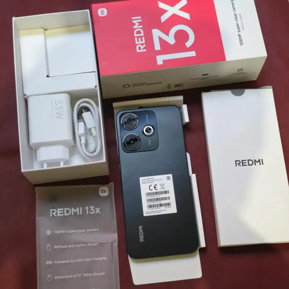 Redmi 13x 8/256gb Resmi TAM September 2026