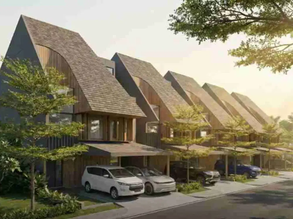 Rumah baru by arsitek bagus dan murah strategis di Pondok Ranji Bintaro