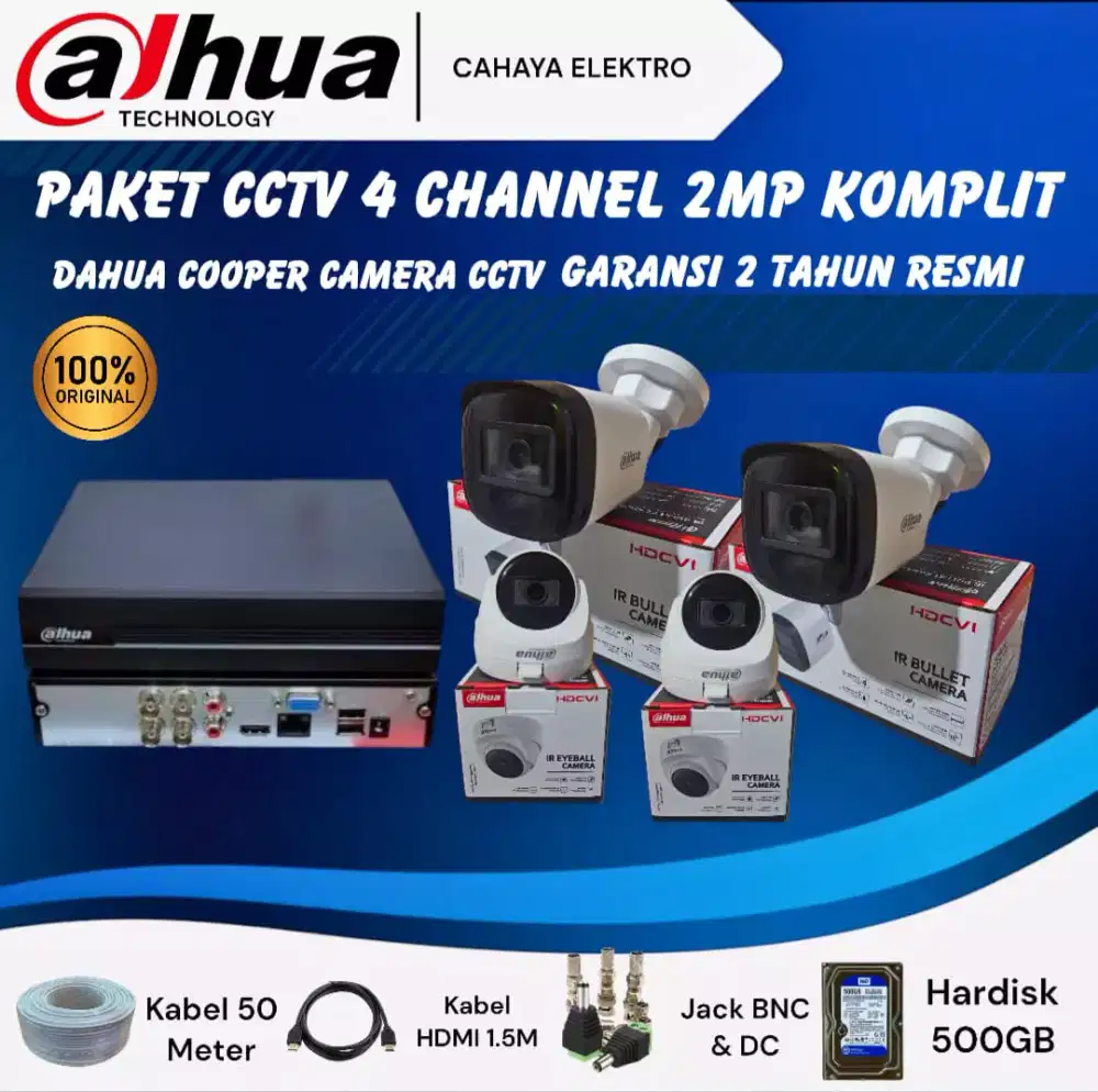PASANG KAMERA CCTV BISA ONLINE DI HP HARGA MURAH GARATIS PASANG