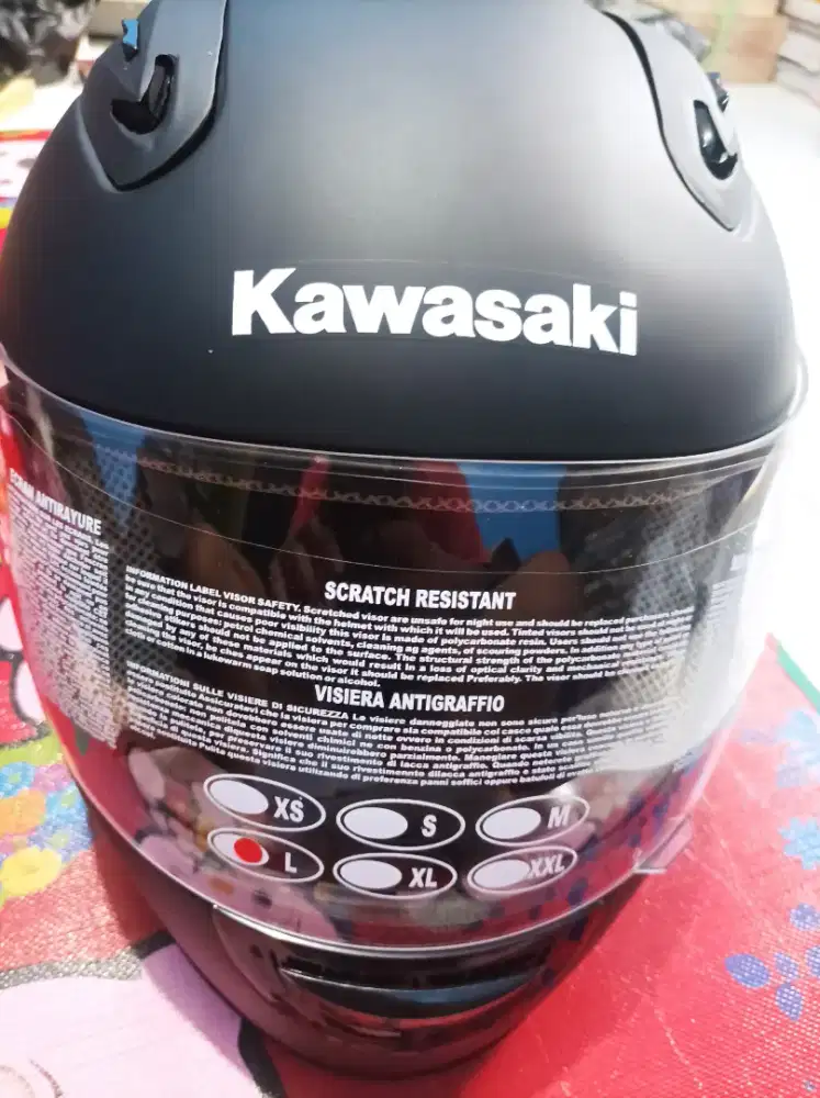 Jual helm kawasaki