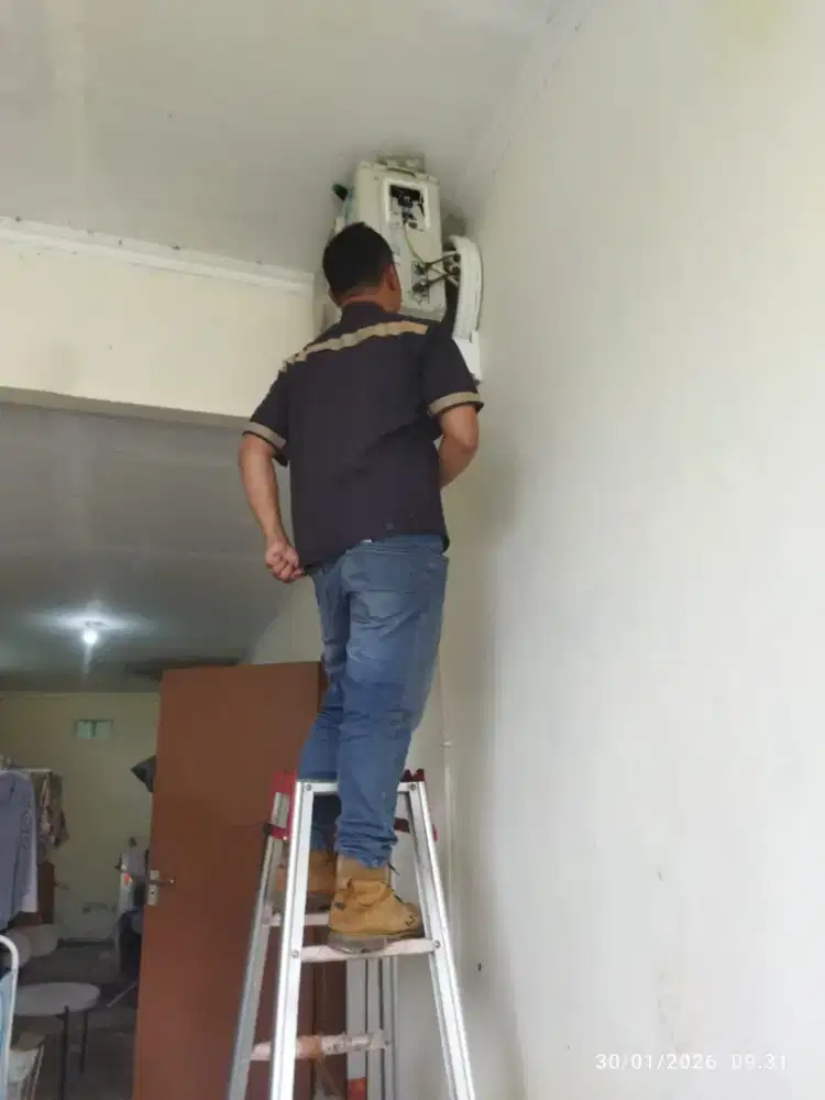 PASANG AC+BONGKAR PASANG AC DLL