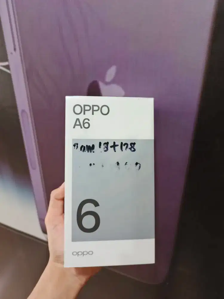 Di Jual Oppo A6 6/128 Kondisi segel garansi 1 tahun