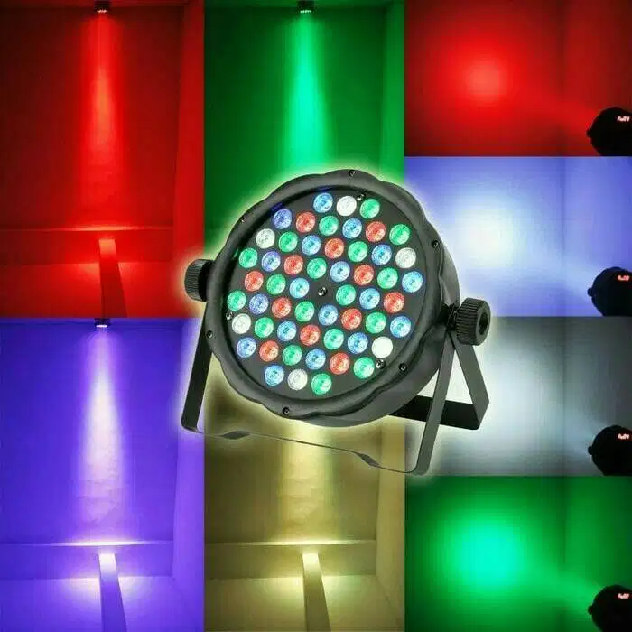 Lampu Sorot Panggung Disco LED 36 Par RGB 36LED Lamp Warna Warni