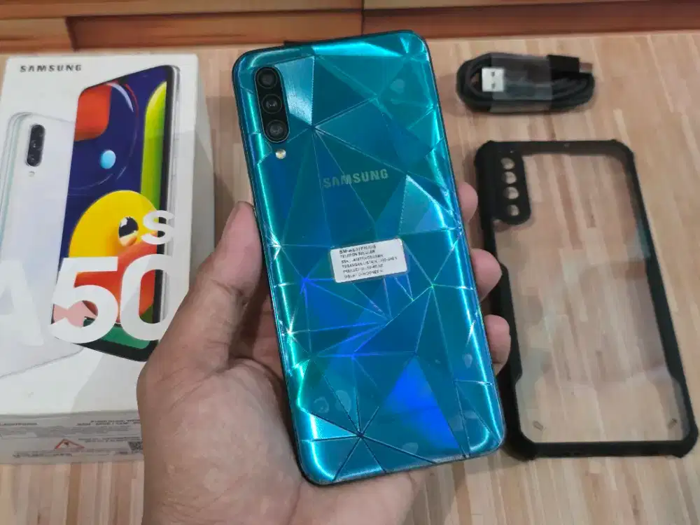 Samsung Galaxy A50s NFC Ram 4GB/64GB Mulus95% Fingerprint Layar