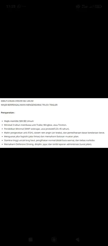 Driver BII Truck Trailer