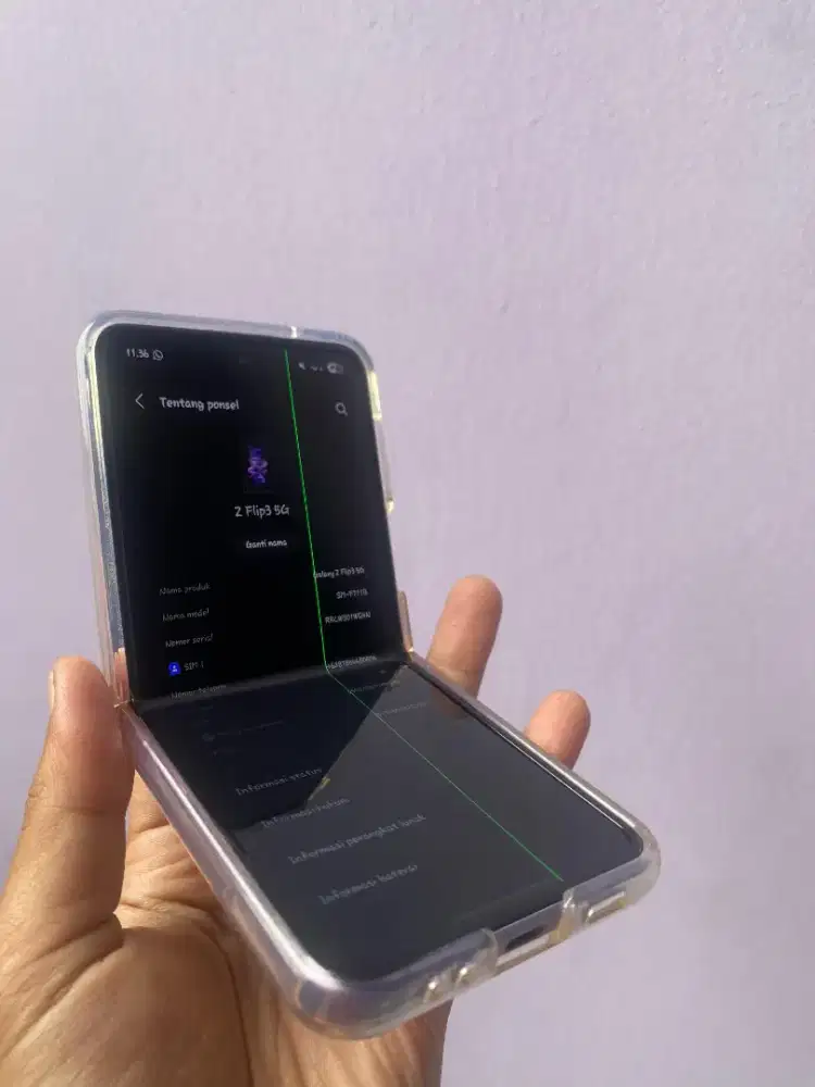 Samsung Z flip 3 8/128gb purple