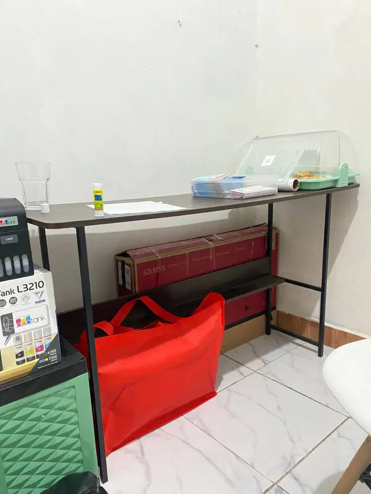 E-TIFE Meja Kerja/Belajar dan Kursi Estetik