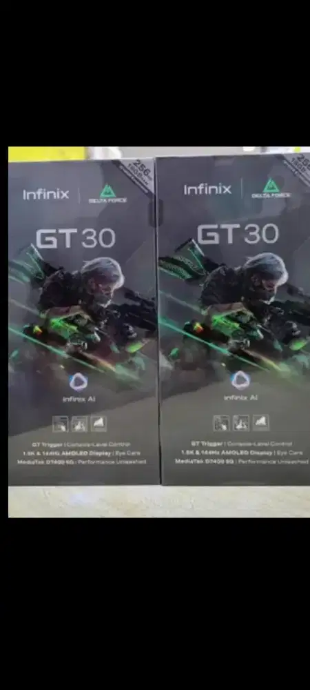 Infinix GT 30 5G 8/256 pro garansi resmi