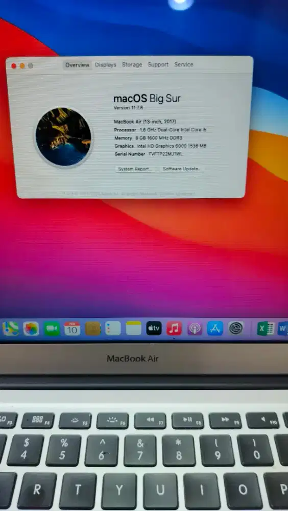 macbook air 13inc 2017