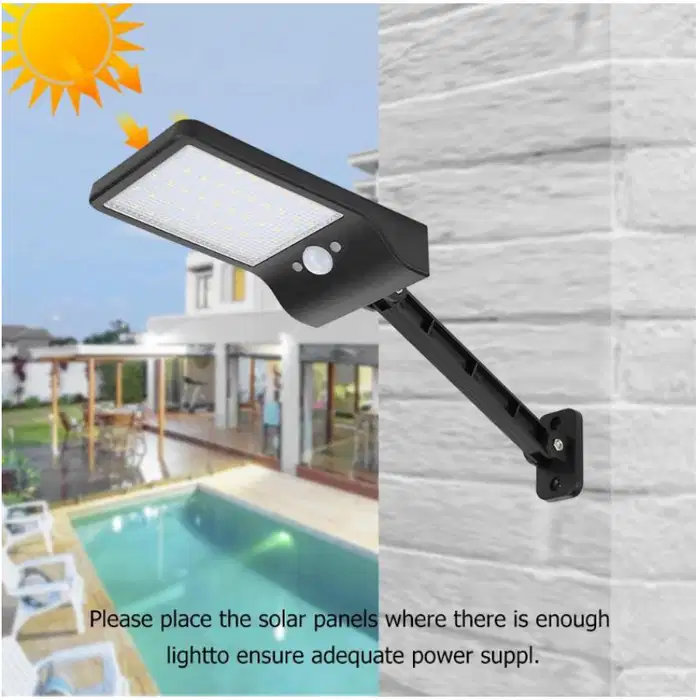 Lampu Taman Lampu Solar 80 (Delapan Puluh) Led Lampu Tenaga Surya