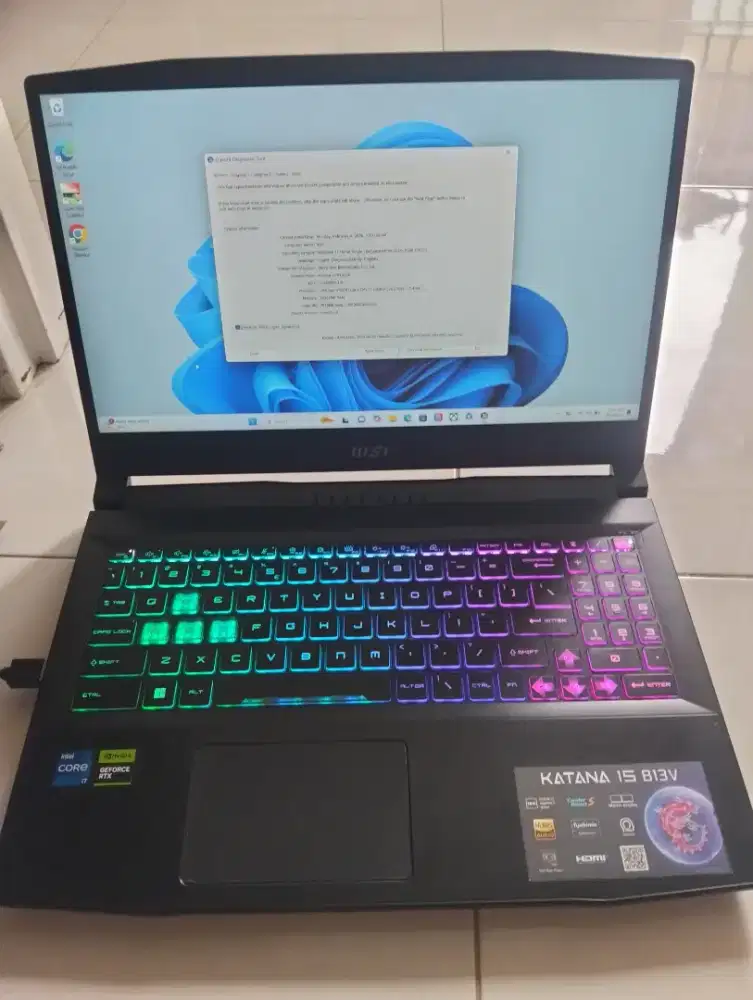 MSI KATANA I7 GEN 13H RTX 4050