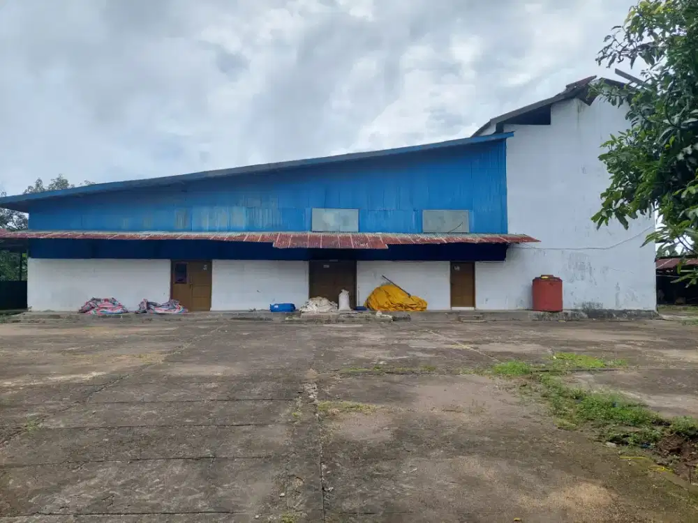 Dijual tanah bekas pabrik perikanan