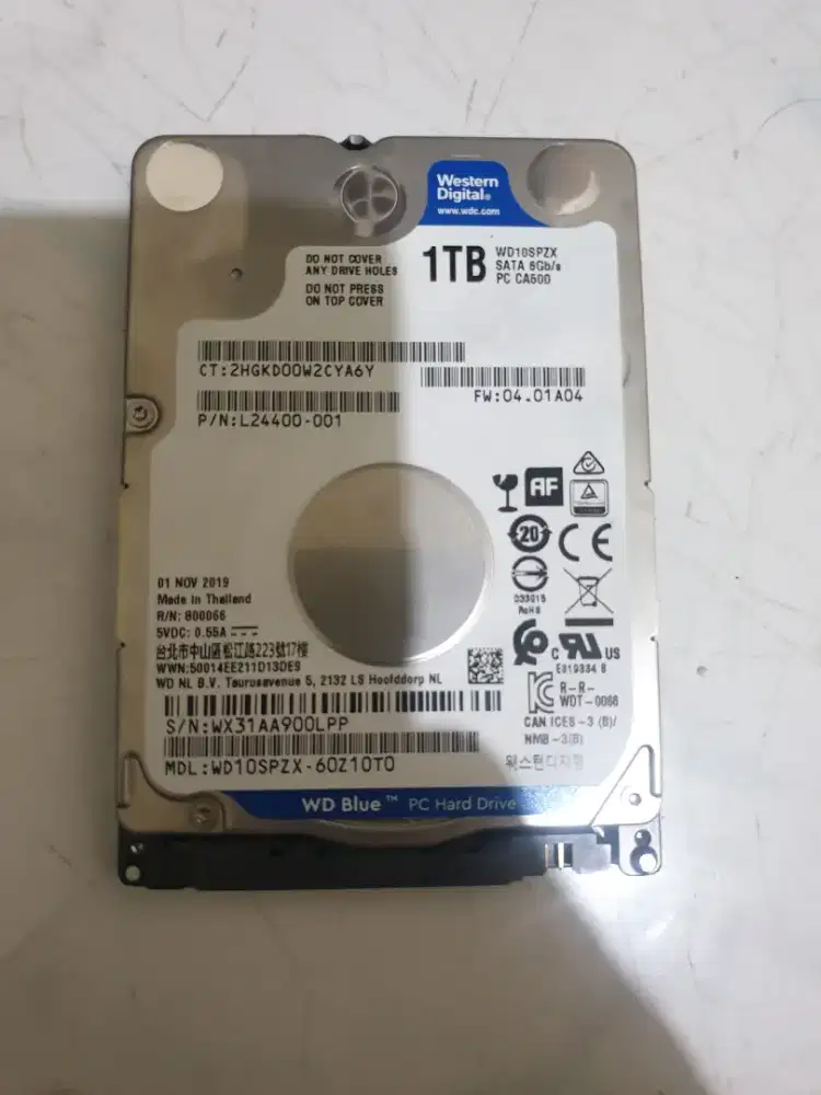 HDD 2.5 WD Blue 1TB