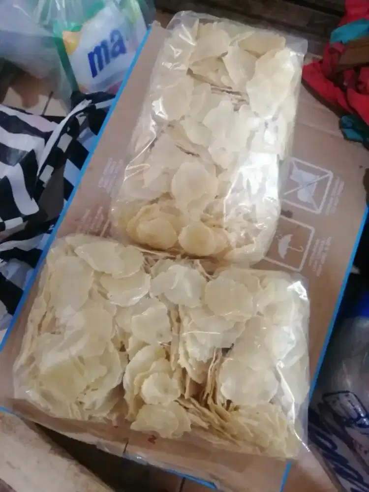 Emping mlinjo mentah