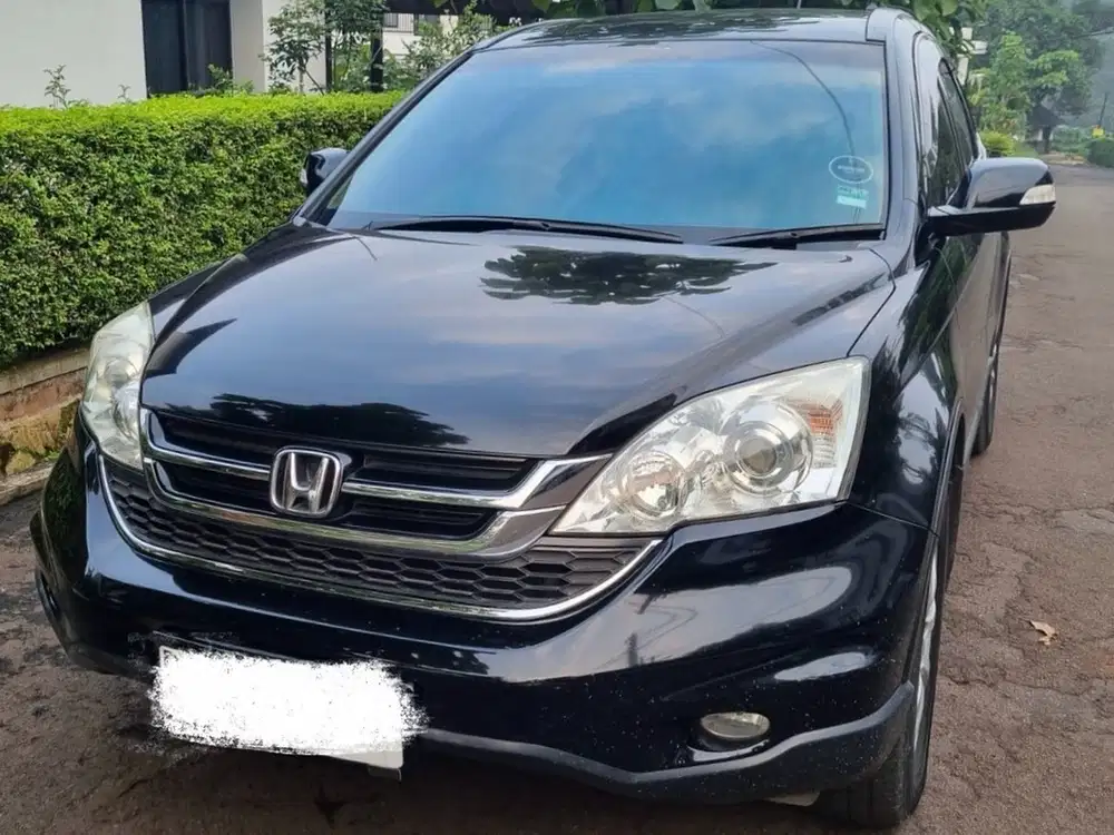 Honda CR-V 2.0 AT 2010 Hitam, Record Resmi, Pajak Panjang