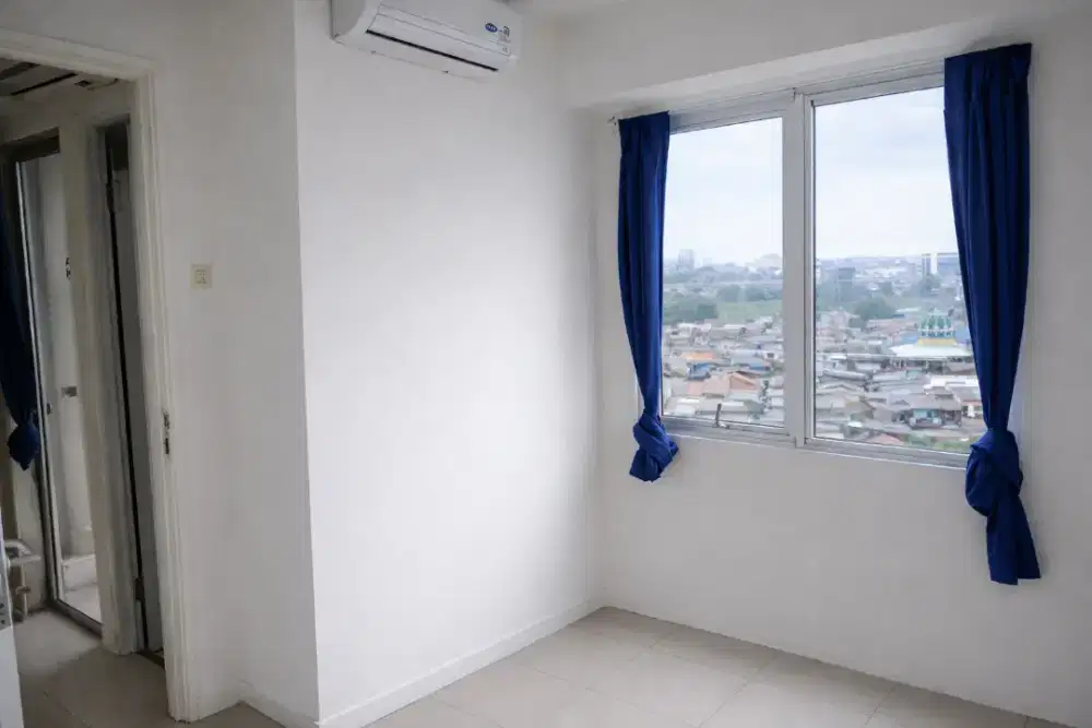 Apartemen Bassura City Tipe 2 Kamar Kosongan Tower Heliconia Free IPL