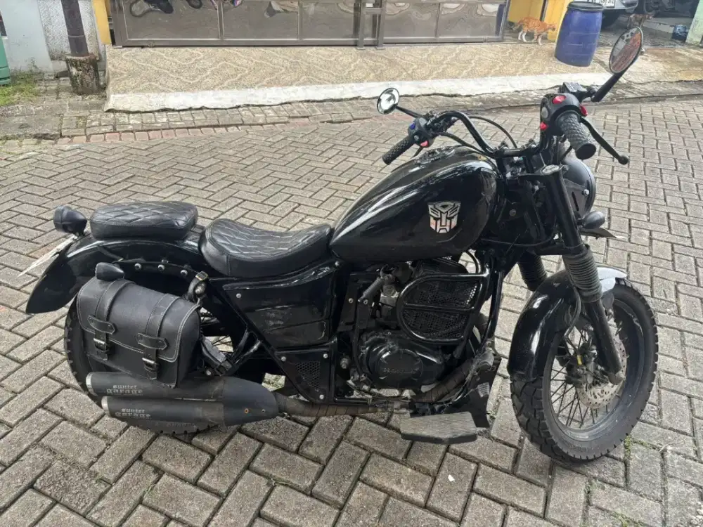 Jual Motor Custom Bobber basic Verza