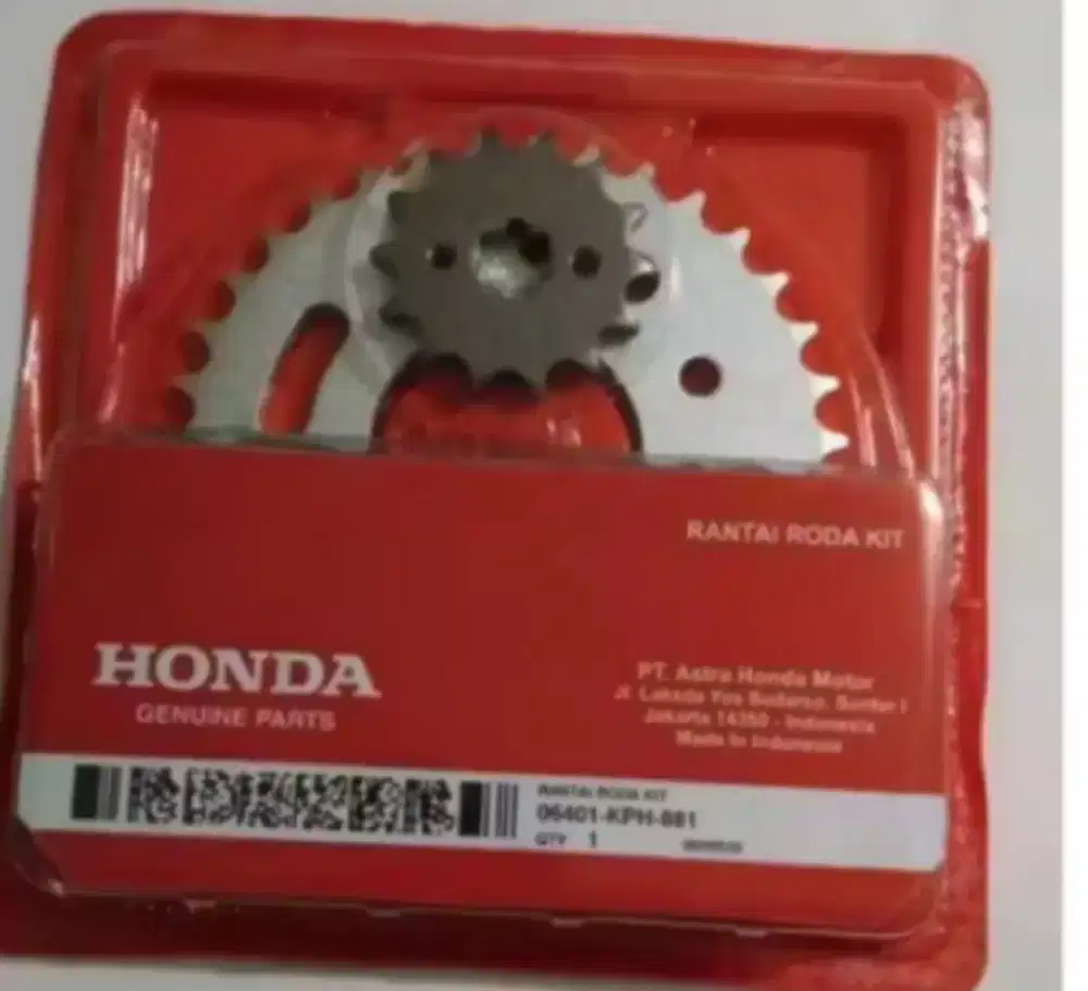 Gear set Honda Supra x or karisma