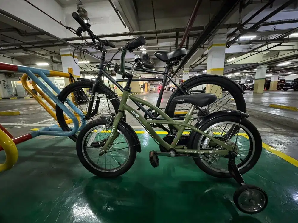 Sepeda JEEP kids 18 inch