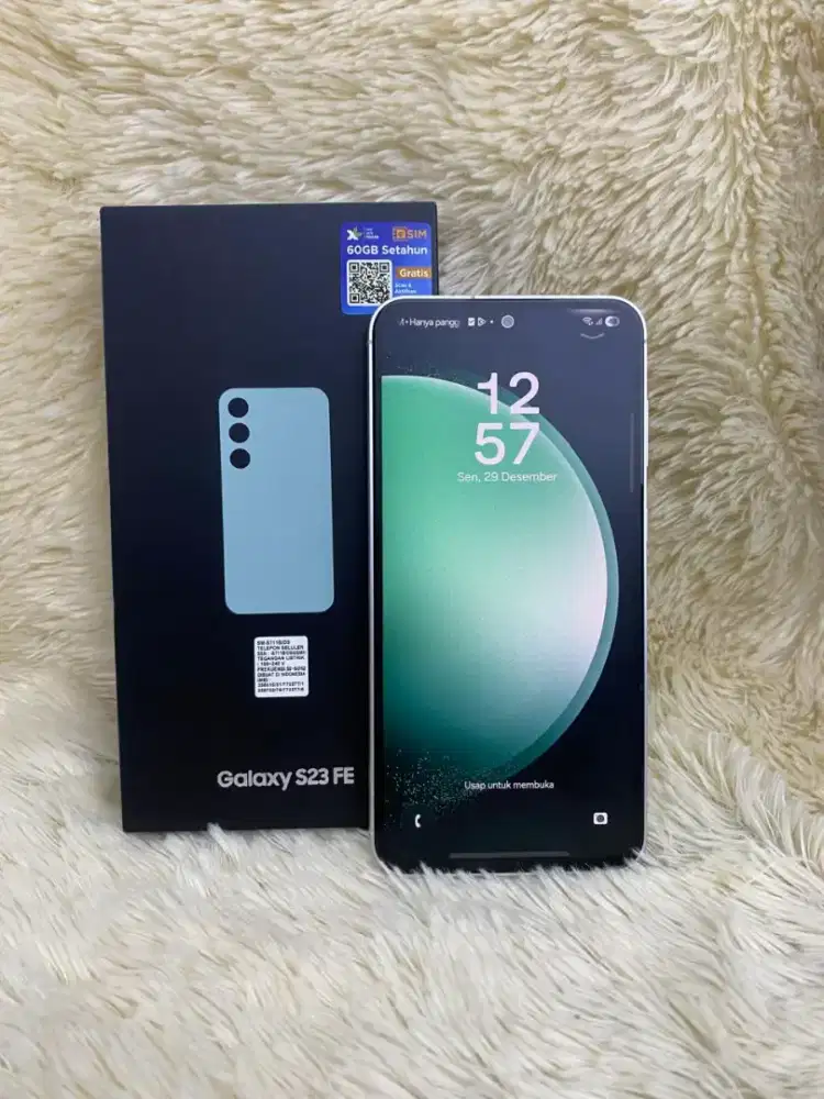 Samsung S23 Fe ram 8/128 Mint fullset original #3GCom