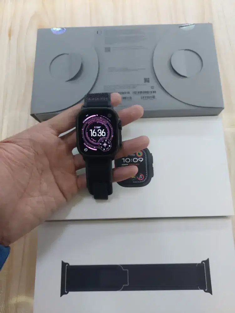 Apple Watch Ultra 2 Black Second Resmi ibox Bh100%