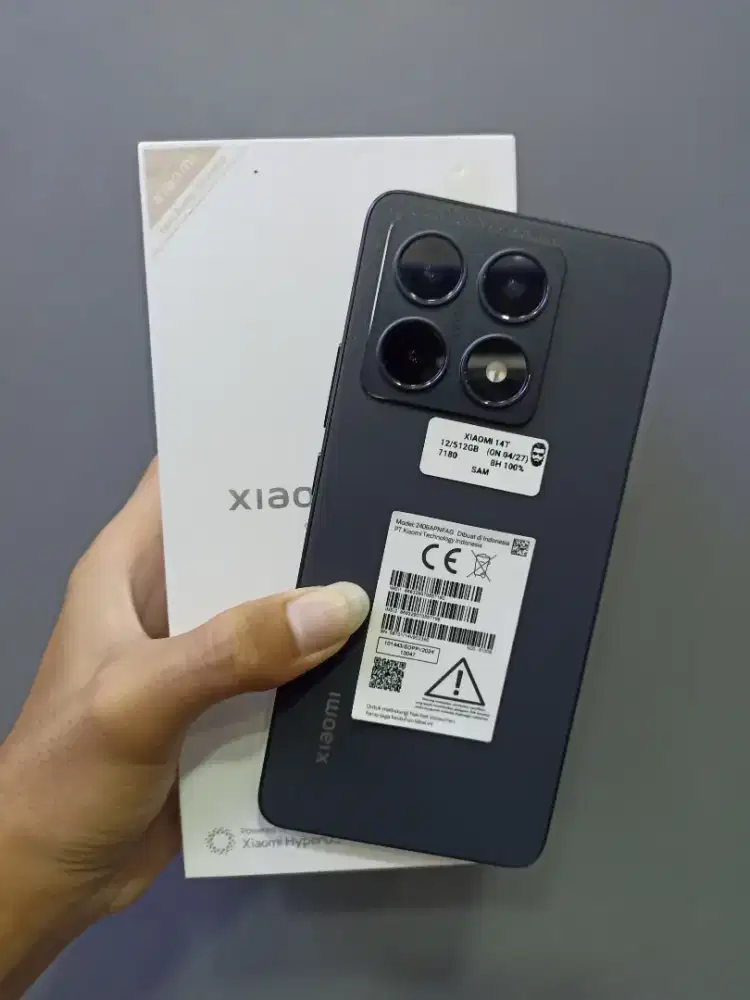 Xiaomi 14T RAM 12/512GB Garansi Resmi