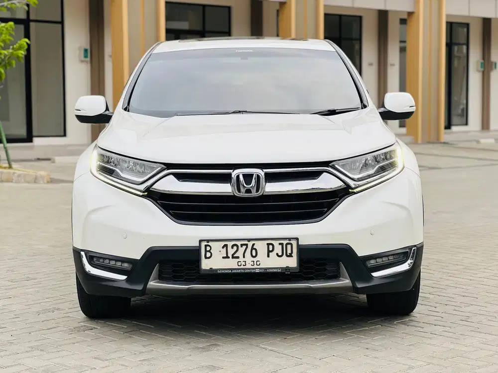 KM60RB ASLI |HONDA CR-V 1.5 TURBO PRESTIGE CVT 2019 PUTIH SEGER ABIS