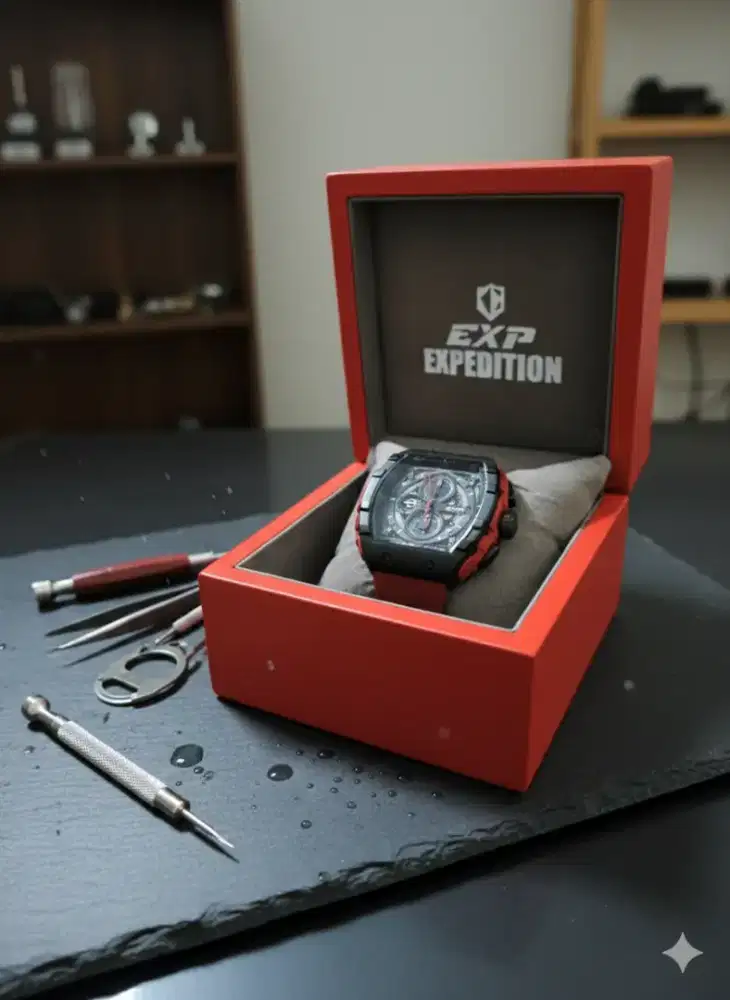 EXPEDITION E6782 BLACK RED ORIGINAL 100%