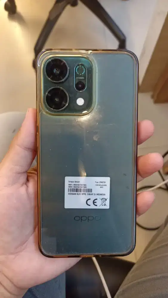 Dijual oppo reno 145g warna hijau