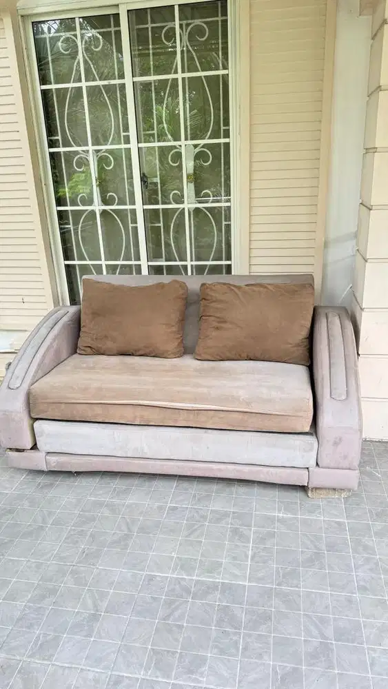 Sofa bed bekas apa adanya
