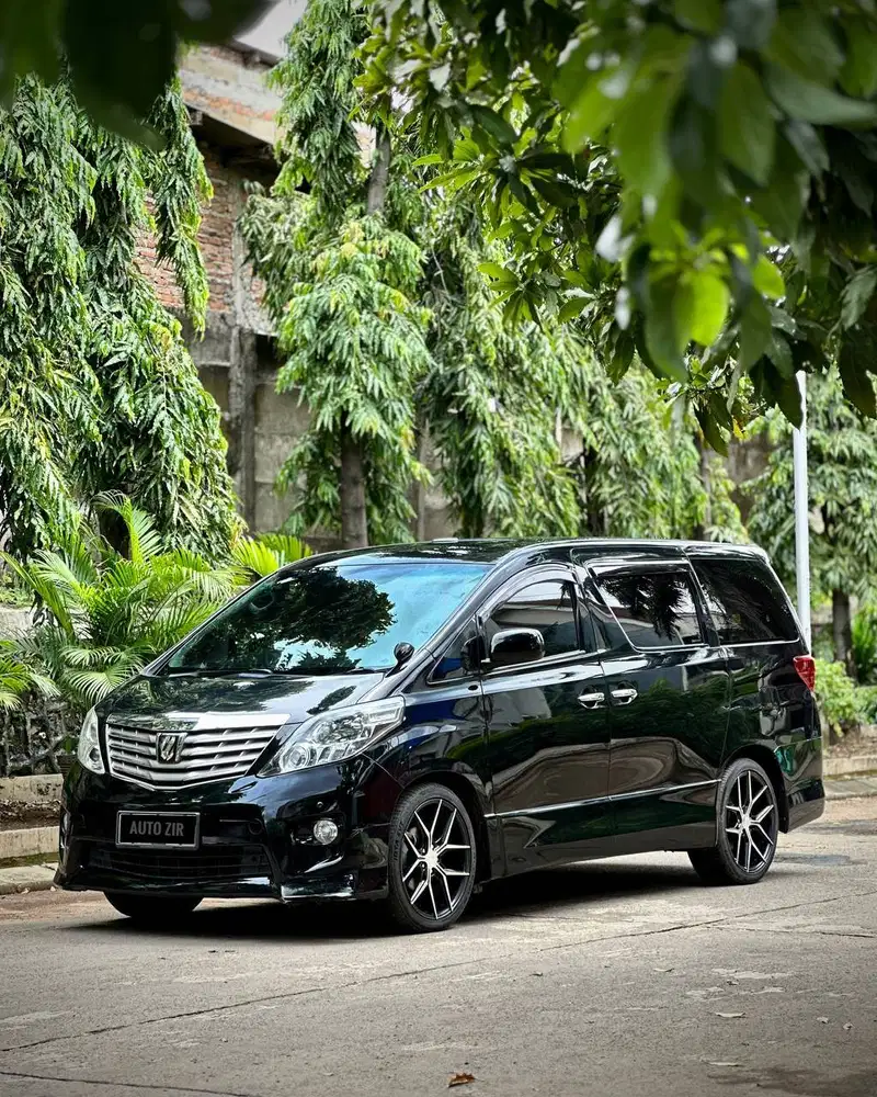Toyota Alphard S Hitam 2010 Tdp Murmer Ori Menarik Bu Antik Simpanan