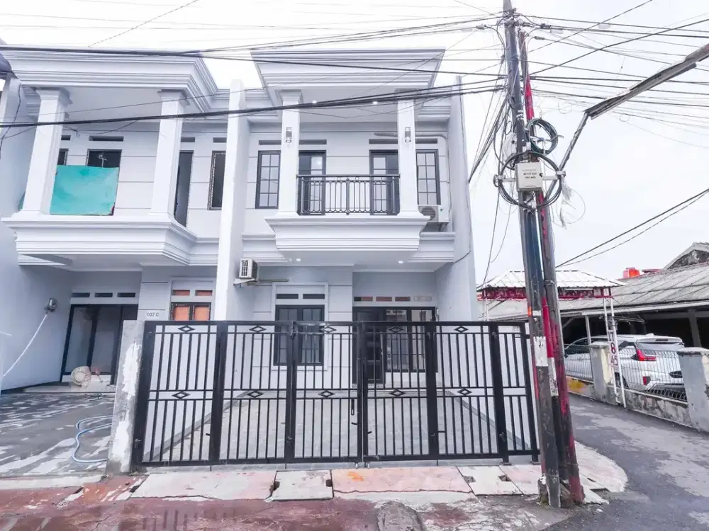 Rumah 4 KT Siap Huni 7 Menit ke Mall Pesona Square Dibantu KPR J-36508