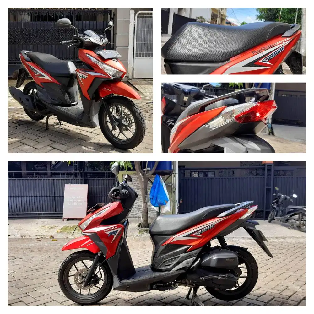 Dijual Motor Honda Vario ( RED LIMITED OFFER ) 2016 Mulus Plat B