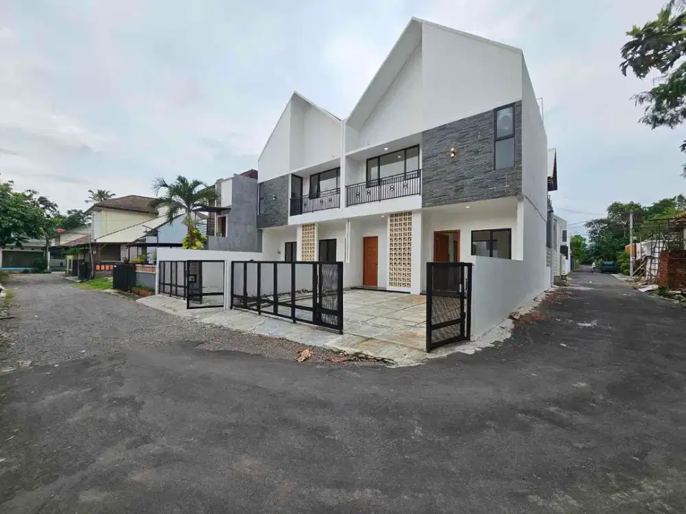 Rumah Dijual Jogja Siap Huni Scandinavian SHM