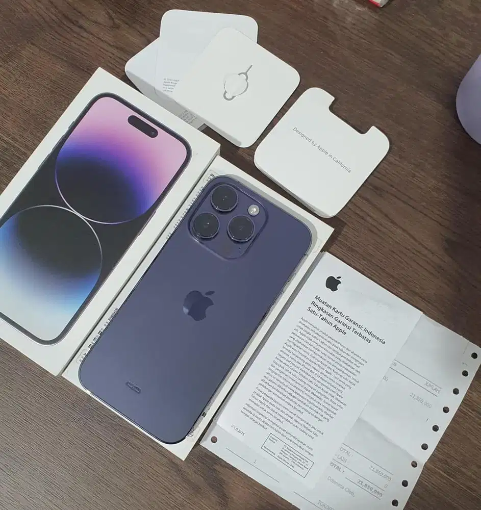 Iphone 14 pro 512 gb ibox fullset ios terbaru