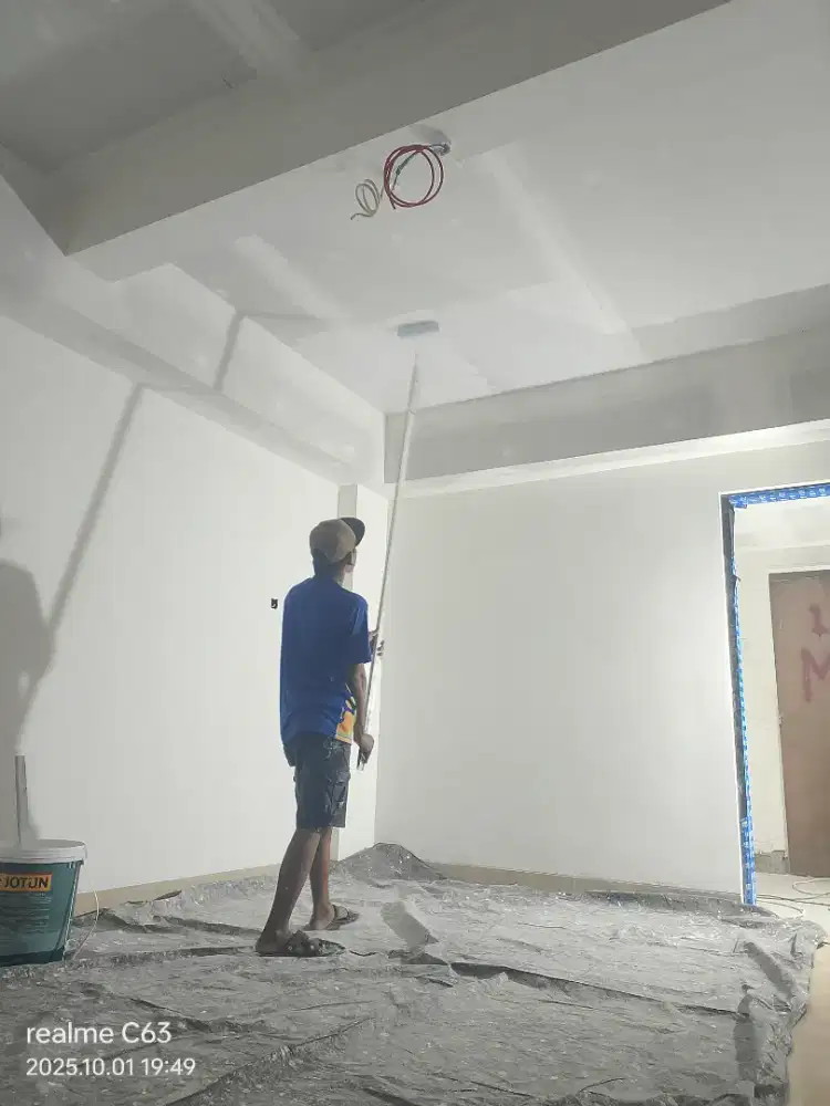 Pemasangan plafond, pvc, partisi