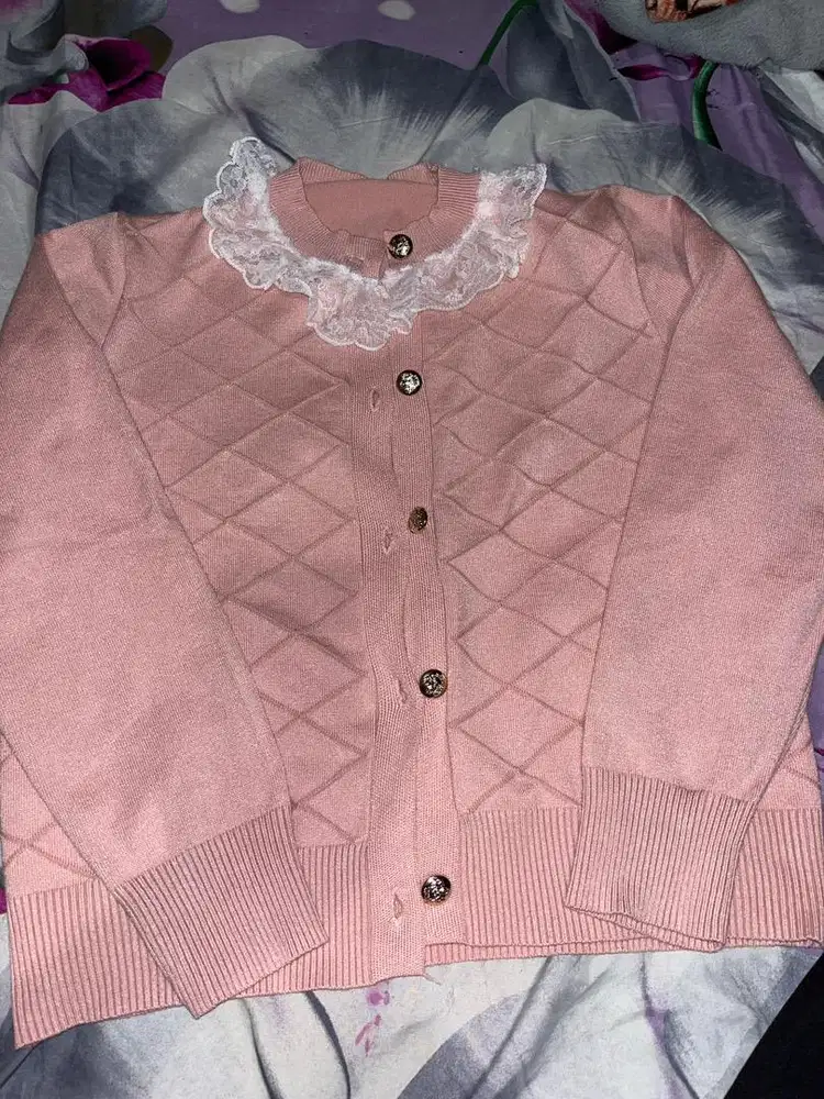 cardigan bkk, cardigan, cardigan pink