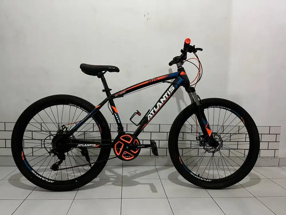 MTB Atlantis 26 RS Pro Full Suspension Mulus Siap Gowes