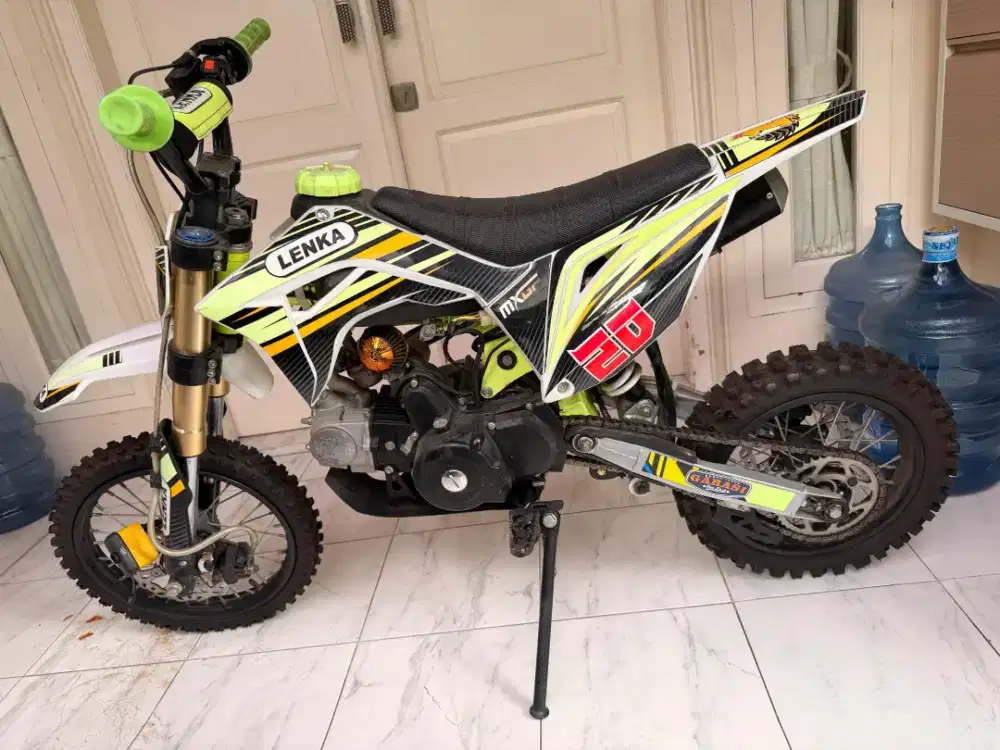 Motor Lenka medium trail 4tak hijau