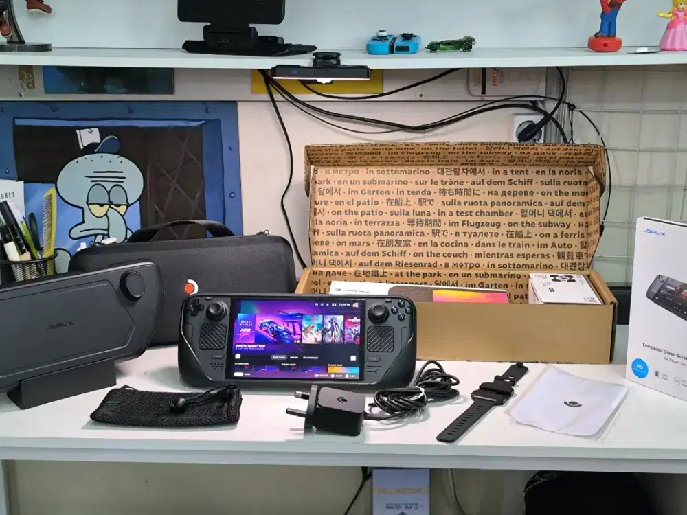 Steamdeck OLED 1,5TB + ACC
Bekas