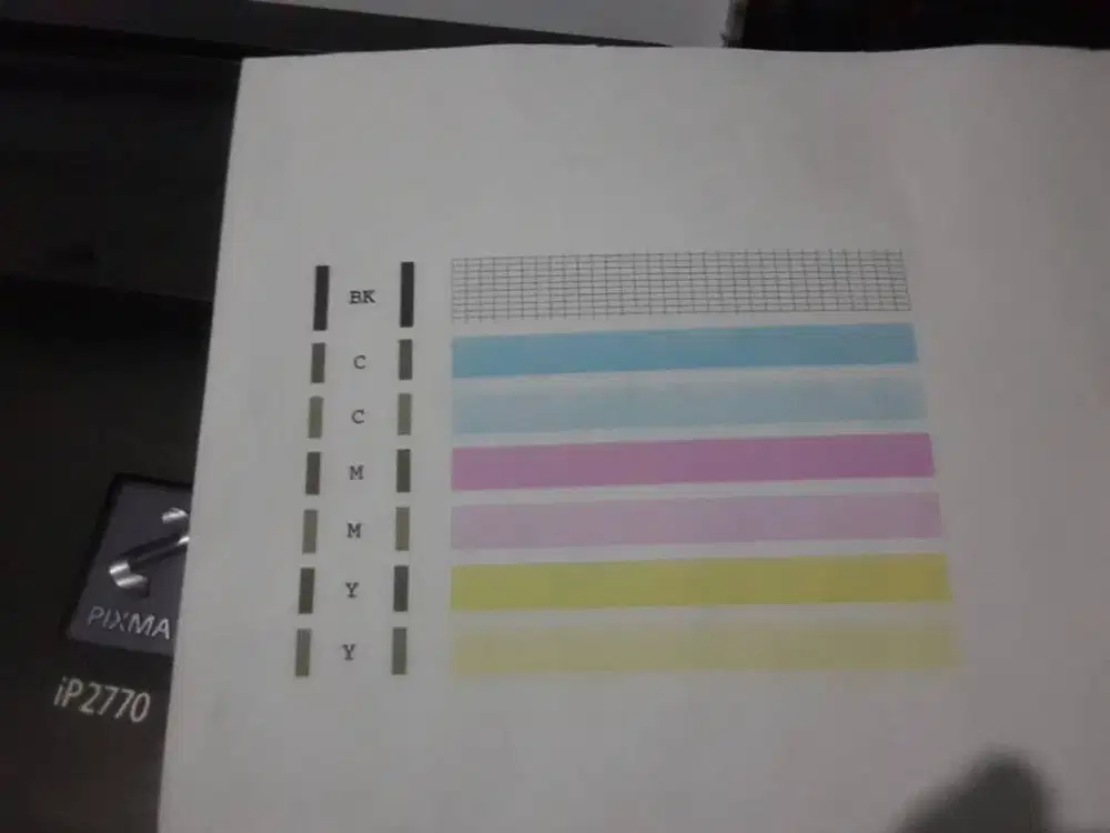 jual cepat printer canon ip2770 udah infus siap pakai